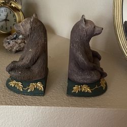 Hand Painted Bookends