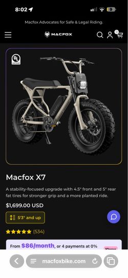 Macfox x7L
