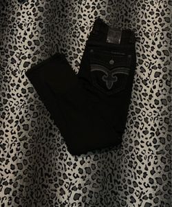 Black rock revival pants size 33