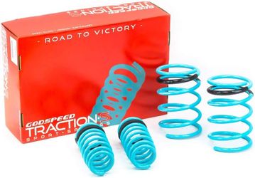 GODSPEED LS-TS-AA-0002 TRACTION-S PERFORMANCE LOWERING COIL SPRINGS KIT SUSPENSION FOR ACURA RSX (DC5) 2002-04