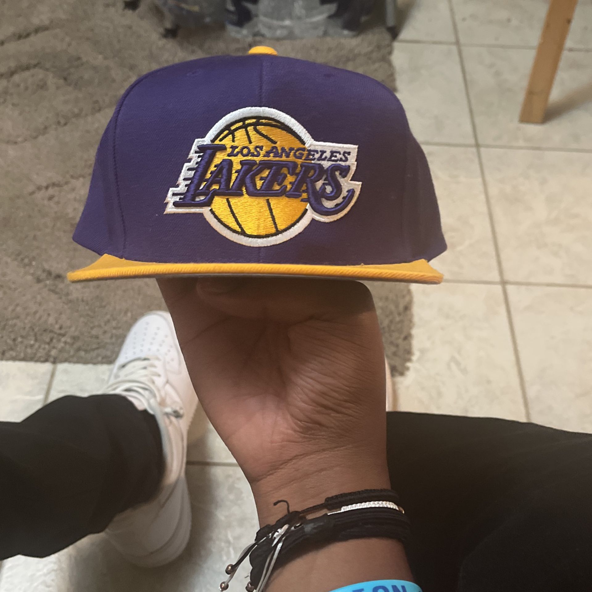 Lakers Mitchell And Ness Hat