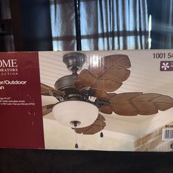 44” Palm Leaf Design Ceiling Fan - Never Opened