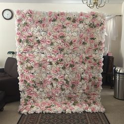 New Floral Backdrop