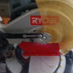 Ryobi 10 Inch Compound Miter Saw.
