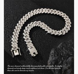 Silver Cuban Link Chain 