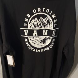 Vans Zip Hoodie Size Large