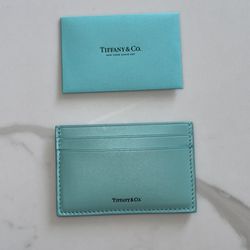 Brand new! Very Rare Authentic Tiffany & Co. Diamond Point Card Case/Holder NWOT