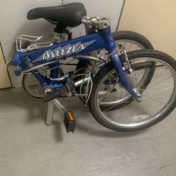 Fold Up Bike  Zig Seven 20 inch seven speed