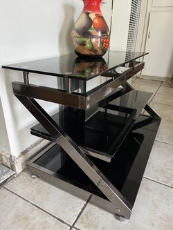 Glass Table Stand