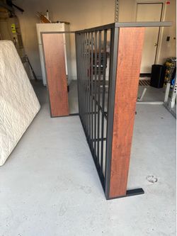 Full size bed and mattress