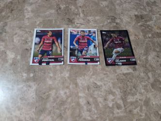 Topps FC Dallas MLS Trading Cards Lot of 3