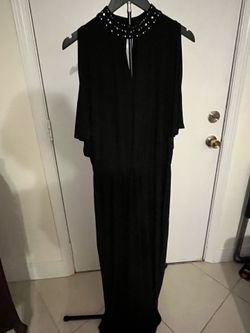 Women’s formal long dress black Spense Size 12