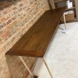 Custom Handmade Walnut Desk Top – 70” x 28”