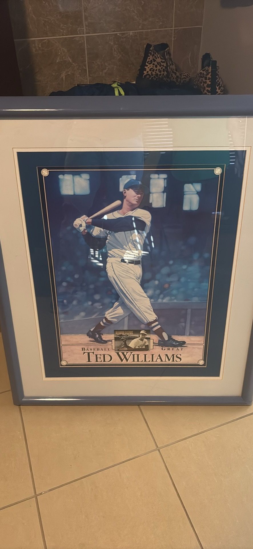 Ted Williams Picture Frame