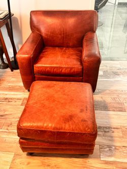 $300 OBO SOFA CHAIR AND OTTOMAN