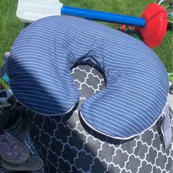 Boppy pillow with cover