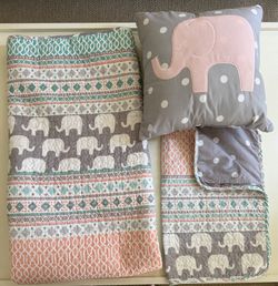 Twin quilt set
