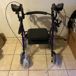 Walker With Seat Brand New 