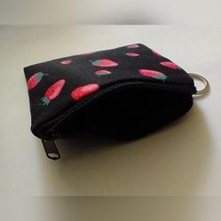 FREE ADD-ON WITH PURCHASE Strawberry Coin Purse NEW 