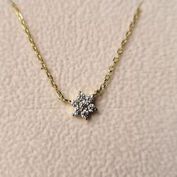 .925 Silver Gold Tone Necklace