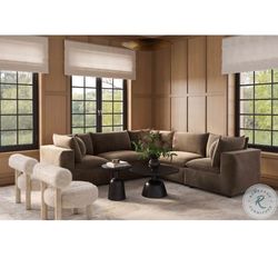 Coleman Furniture- Cali Brown Couch 