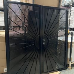 Brand New Heavy Duty Double Security Door 72x80