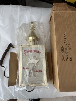 Vintage Lattern Liquor Light Up Sign