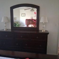 Porter 7 Drawer Dresser and Mirror