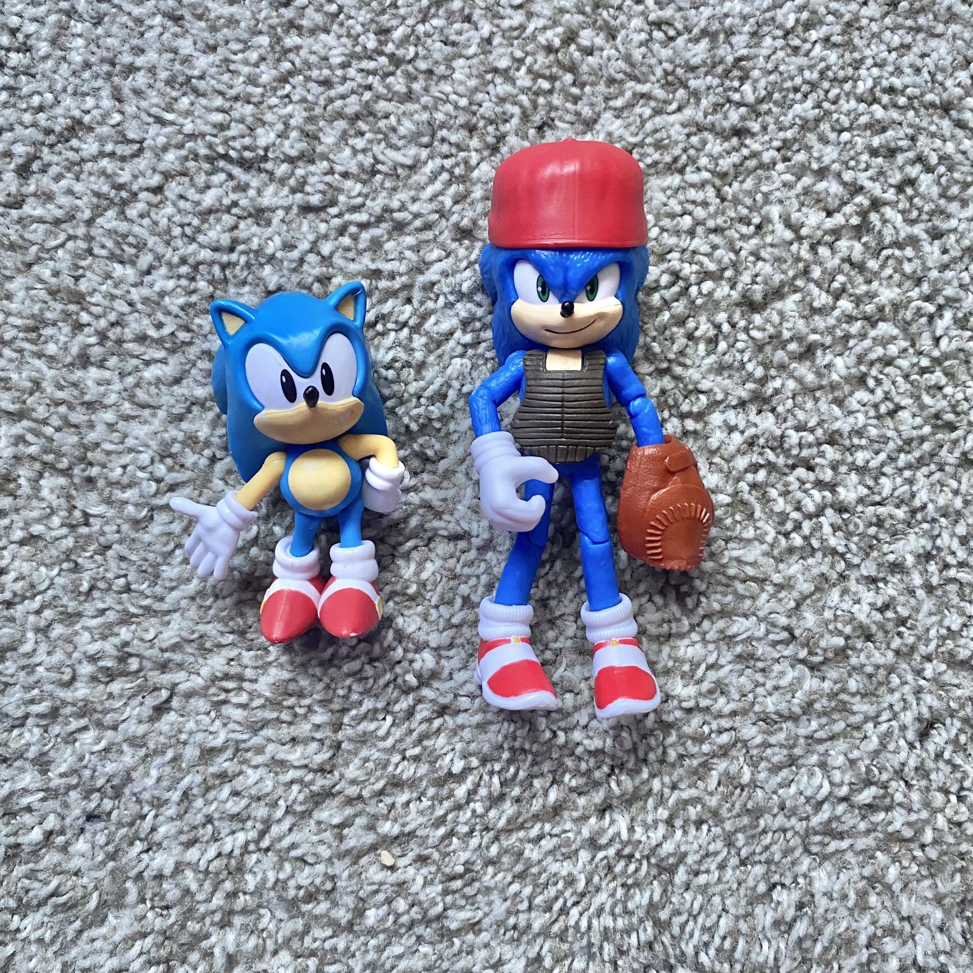 Sonic The Hedgehog Set Of 2 Figures