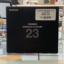 Fuji XF 23mm F1.4 Lens