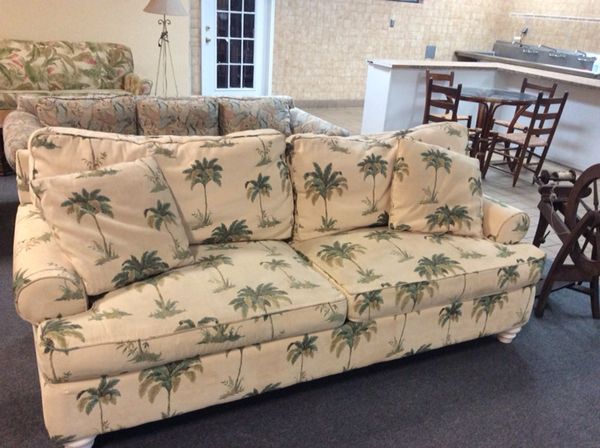 Braxton And Culler Palm Tree Queen Sleeper Sofa For In Myrtle 325sold