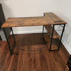 Mr. Ironstone L-shape Desk