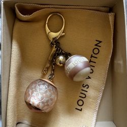 Authentic Louis Vuitton Acrylic Bag Charm 