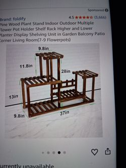 Plant stand etc