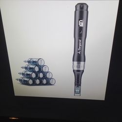 New Sergand pro micro needling derma roller pen 10pcs set with rechargeable battery & charger