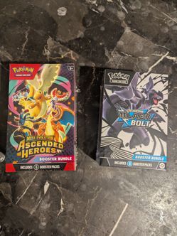 Pokémon ascended heroes/ black bolt