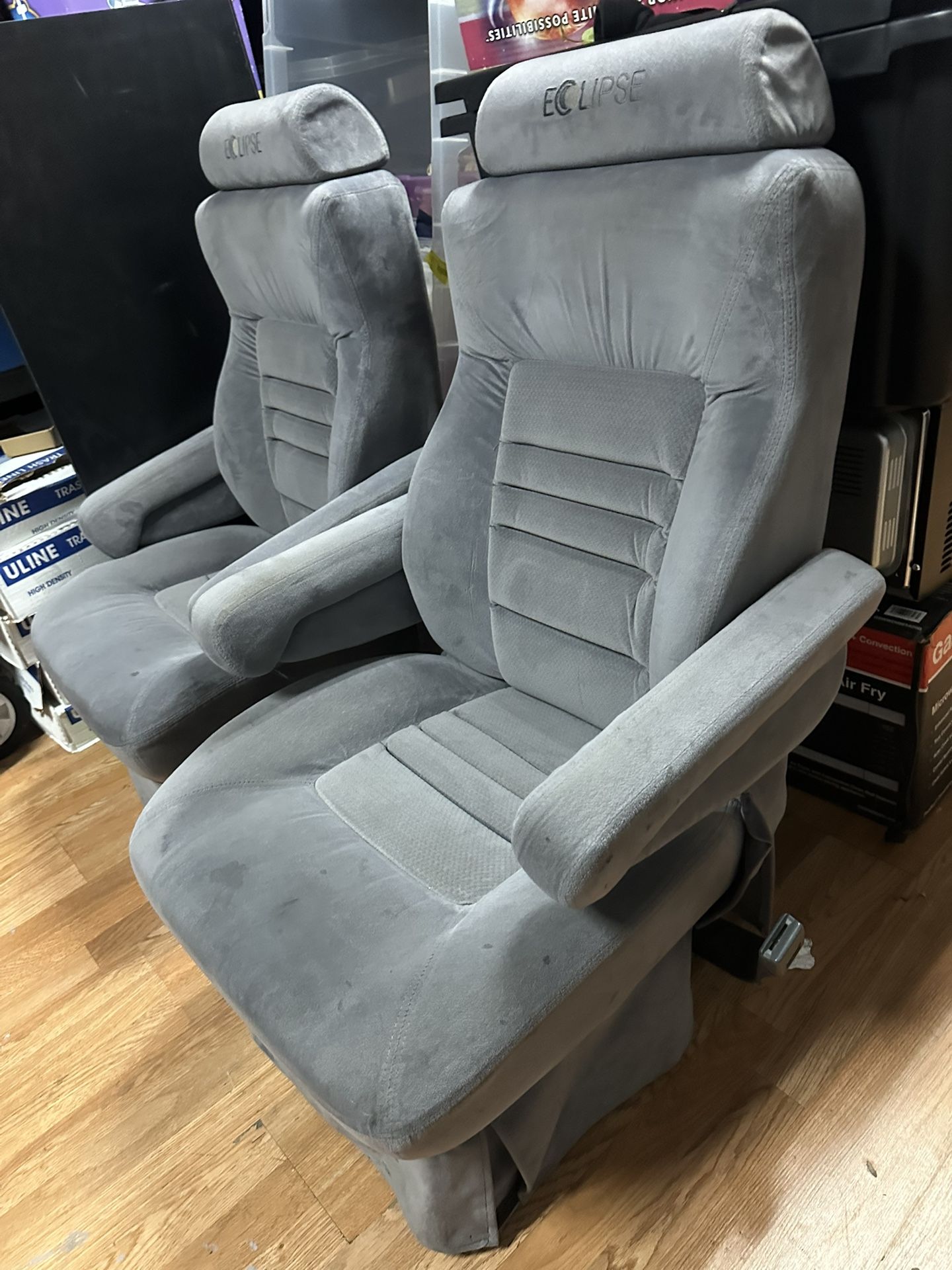 GMC Chevy van two seats