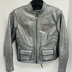 L Harley Leather Jacket $60