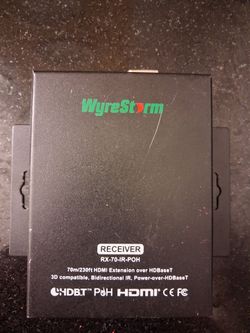 WyreStorm RX-70-IR-POH HDMI Receiver.