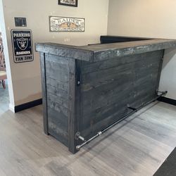 Wood Patio Bar