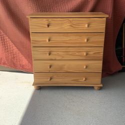 5 drawers small dresser