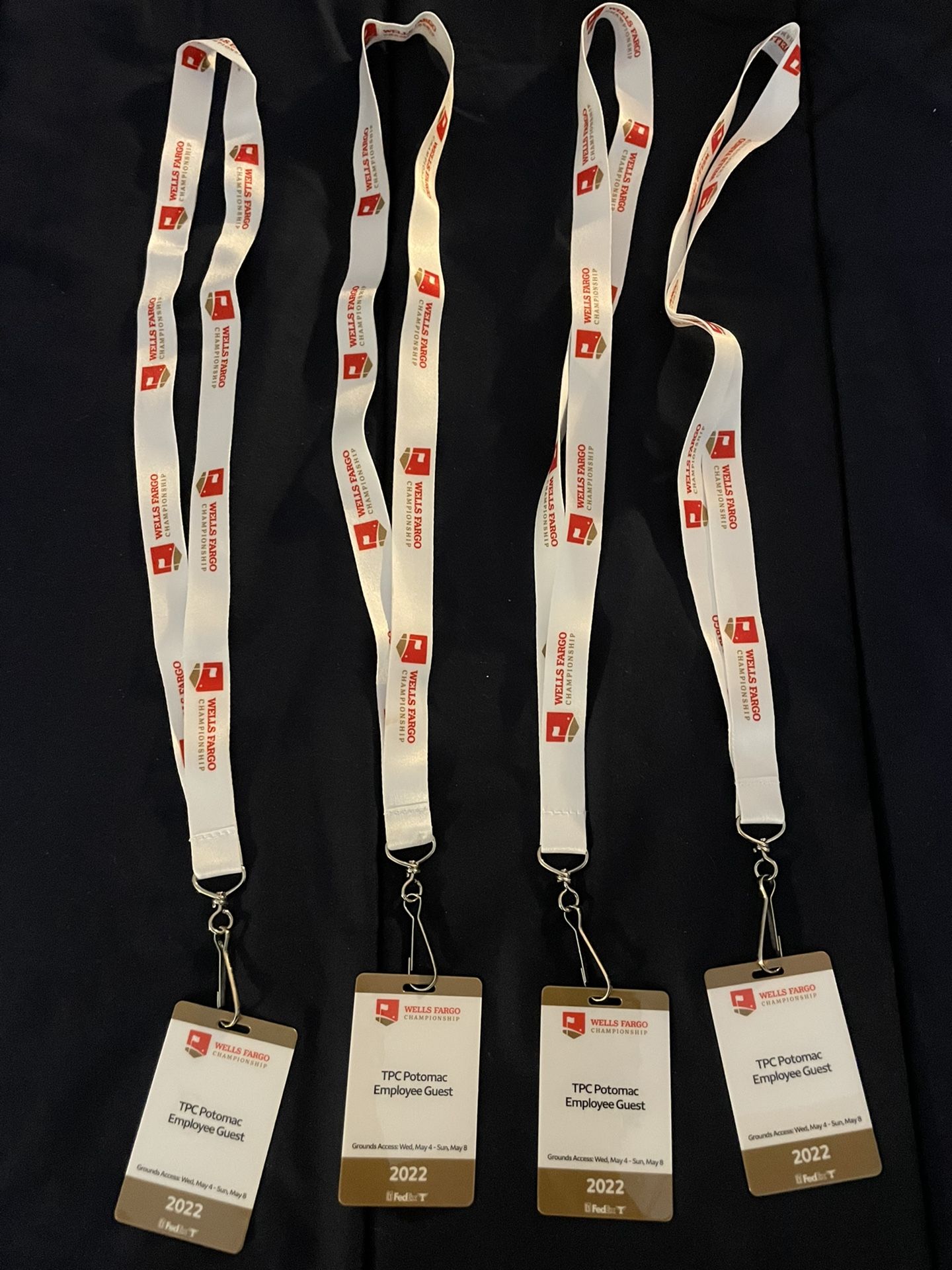 2022 Wells Fargo TPC Potomac week access passes 