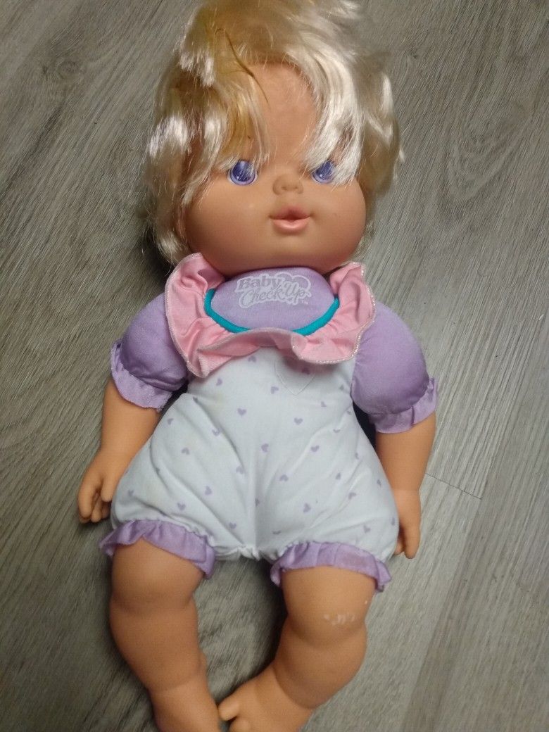 Vintage Baby Check Up Doll