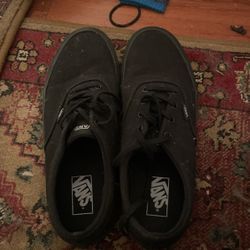 Vans Size 11 Black Shoes