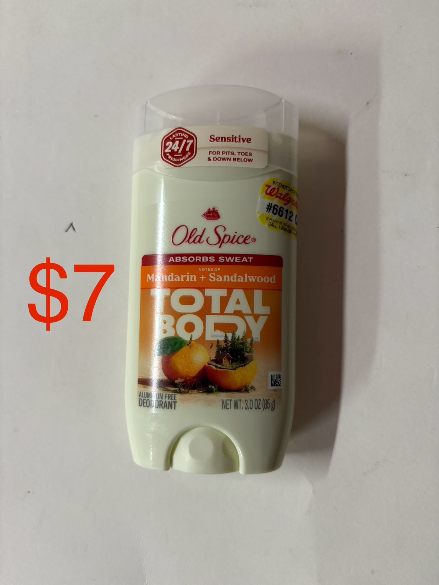 Old Spice Total Body Deodorant