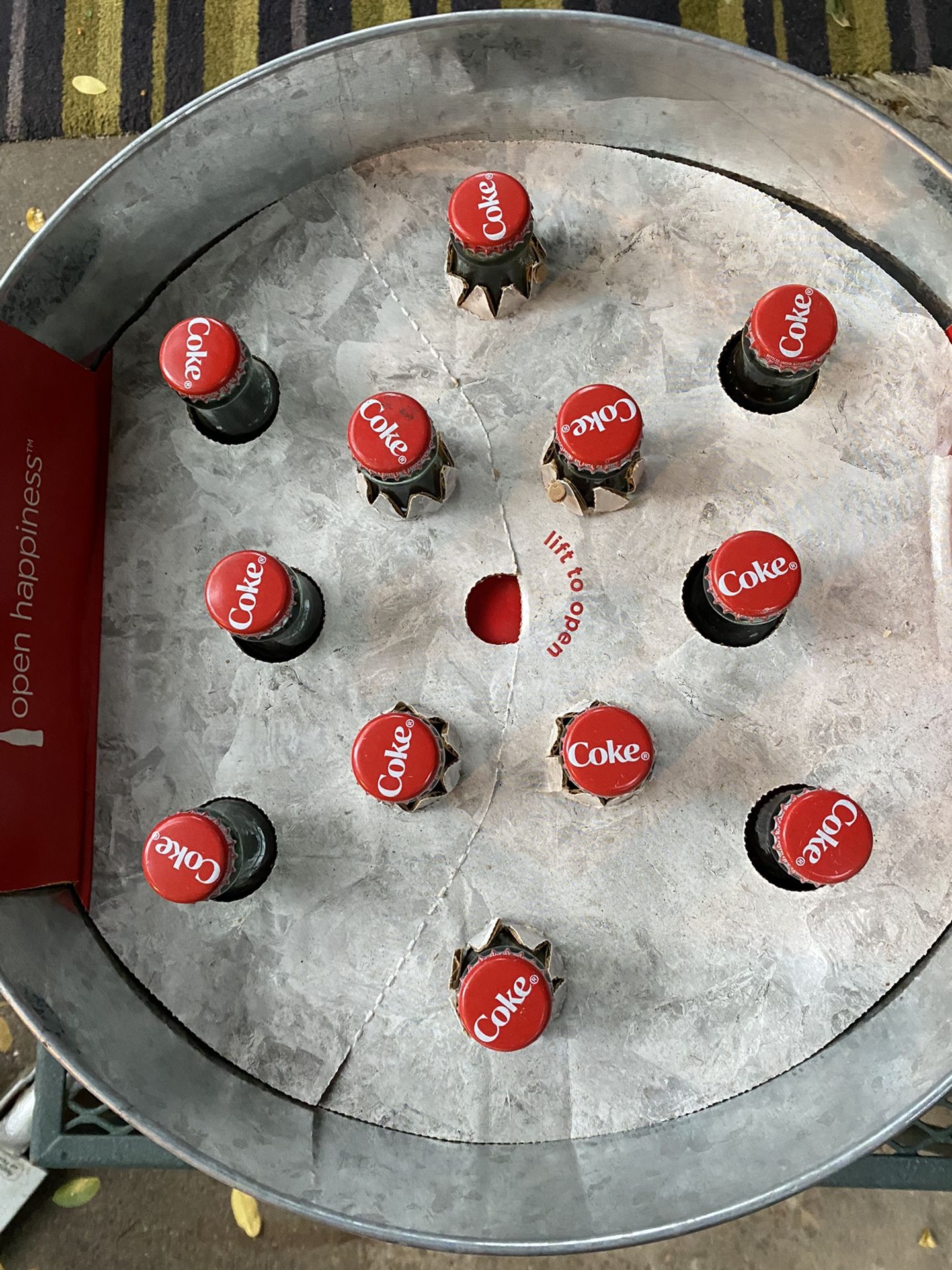 2011 Vintage Coca Cola Party Tub