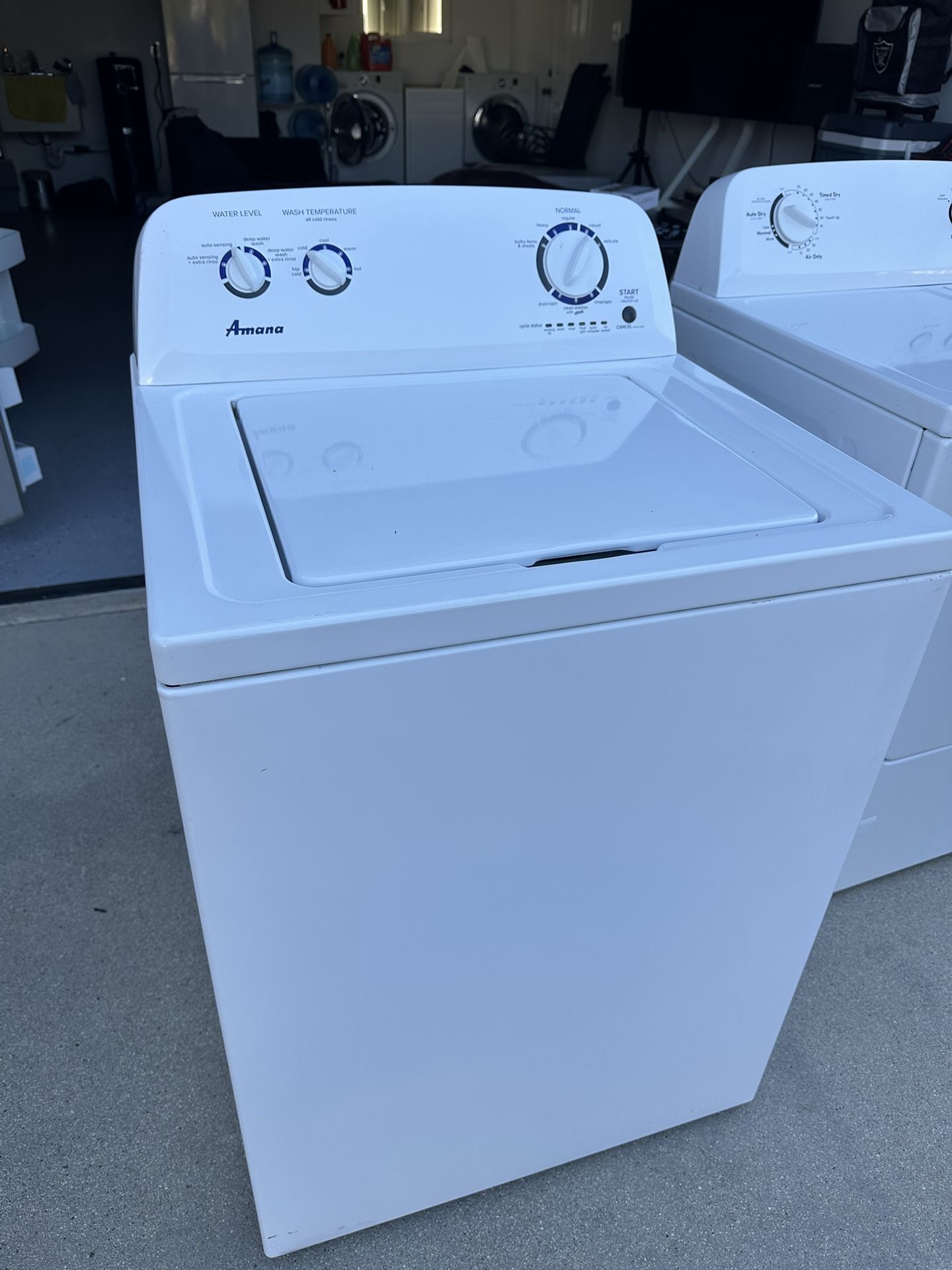 Amana Washer And Kenmore Gas Dryer