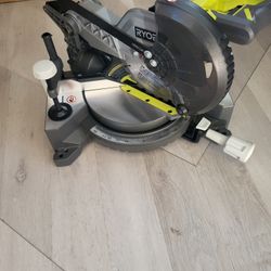 RYOBI 7 1/4 ELECTRIC MITER SAW NEW CONDITIONS 