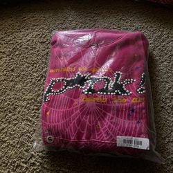 Hot Pink Spider Hoodie 
