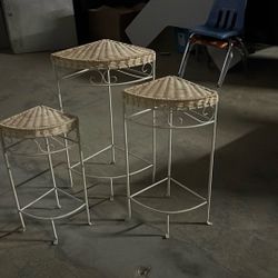 Bamako Wicker Side Tables 
